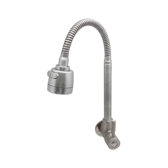Torneira Imperio Gourmet Parede Aço Inox