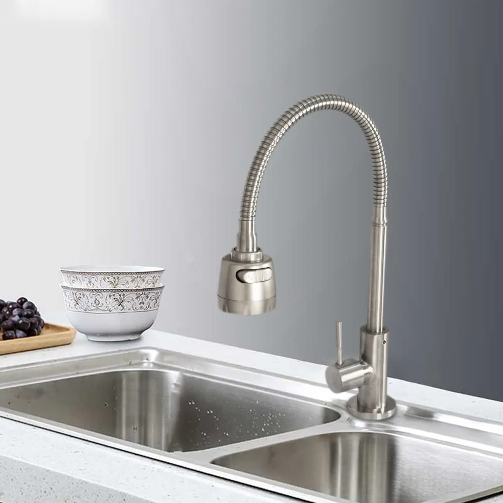 Torneira Imperio 3430 Gourmet Bancada Aço Inox - Imagem 2