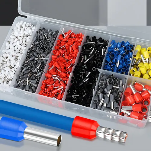 Terminais Variados Luatek kit 1.200pçs - Imagem 4