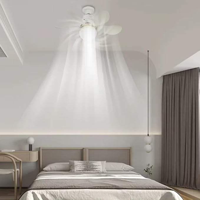 Luminária Ventilador de Teto c/ Controle - Imagem 2