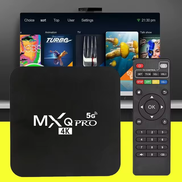 TV Box Smart 4K MXQ-PRÓ - Imagem 2