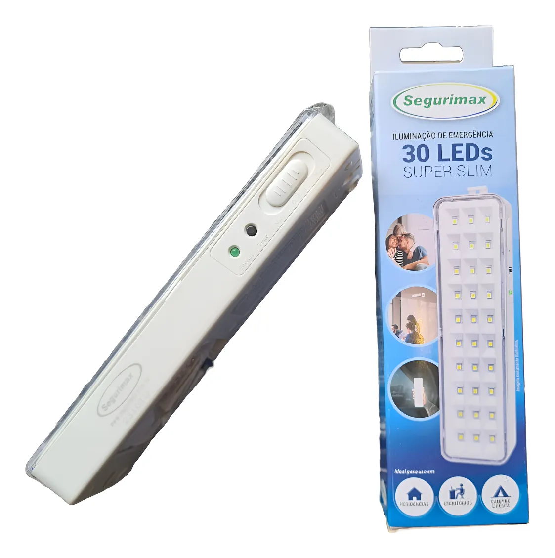 Luminária de Emergência Segurimax 30 Led"S - Imagem 5