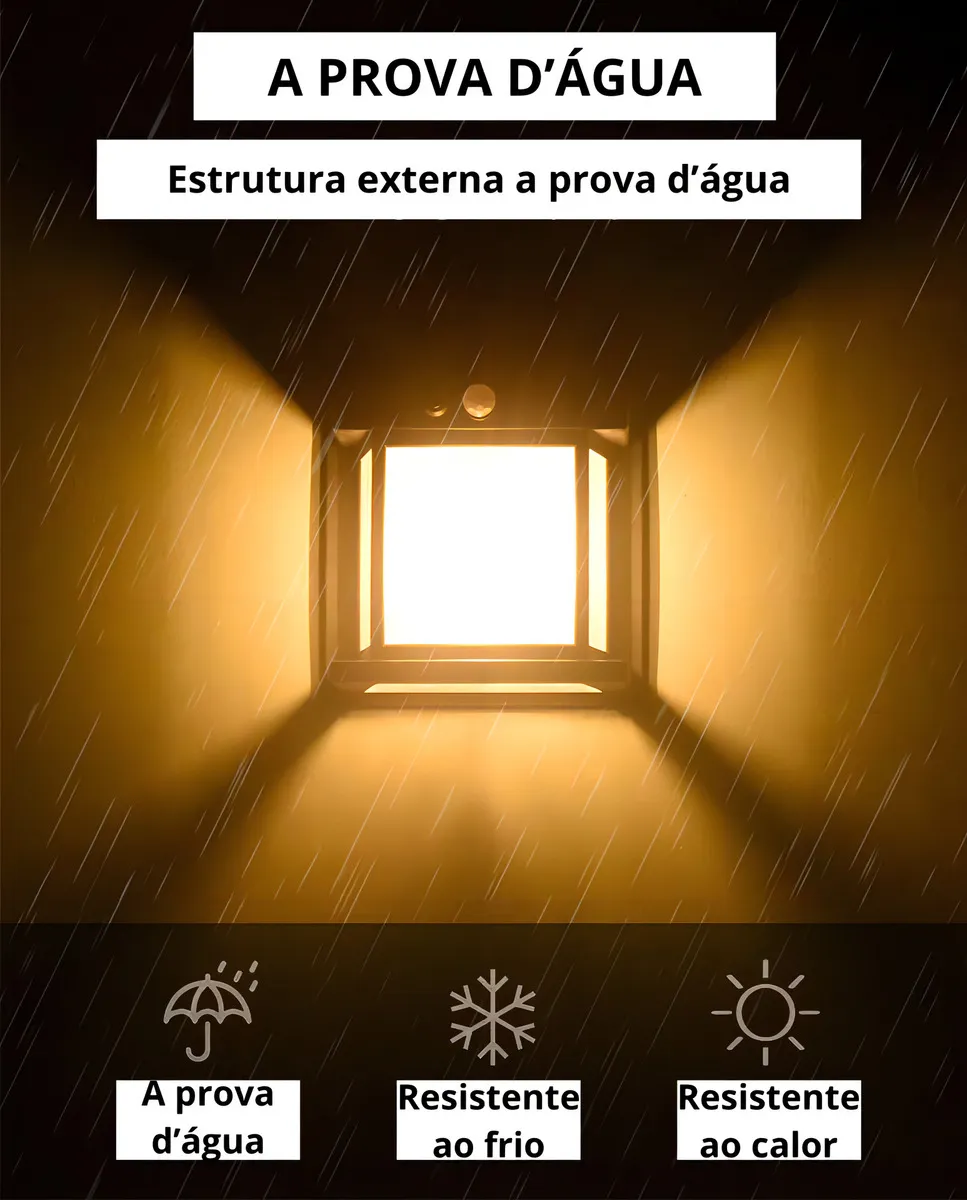 Luminária Solar CBK c/ Sensor BK-888 - Imagem 4