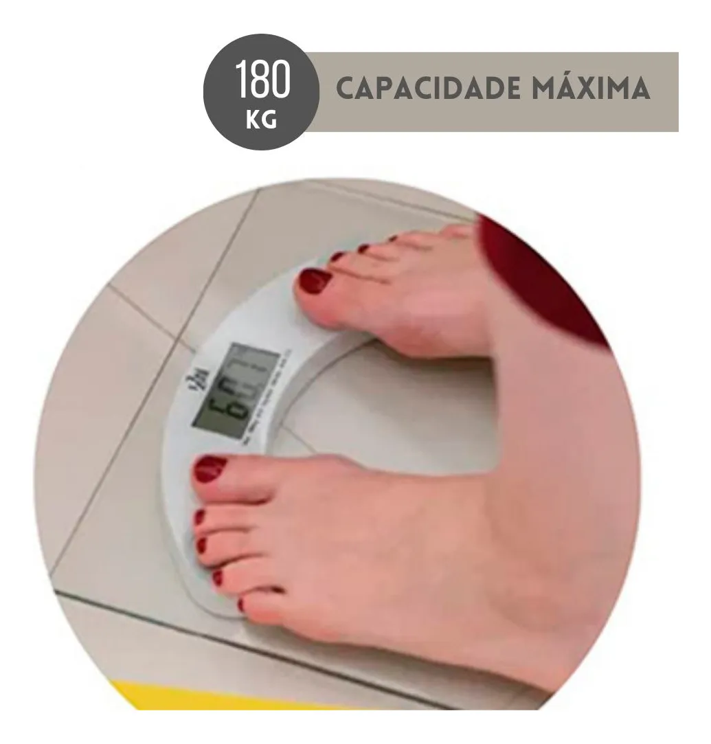 Balança Digital Corporal Até 180kg - Imagem 3