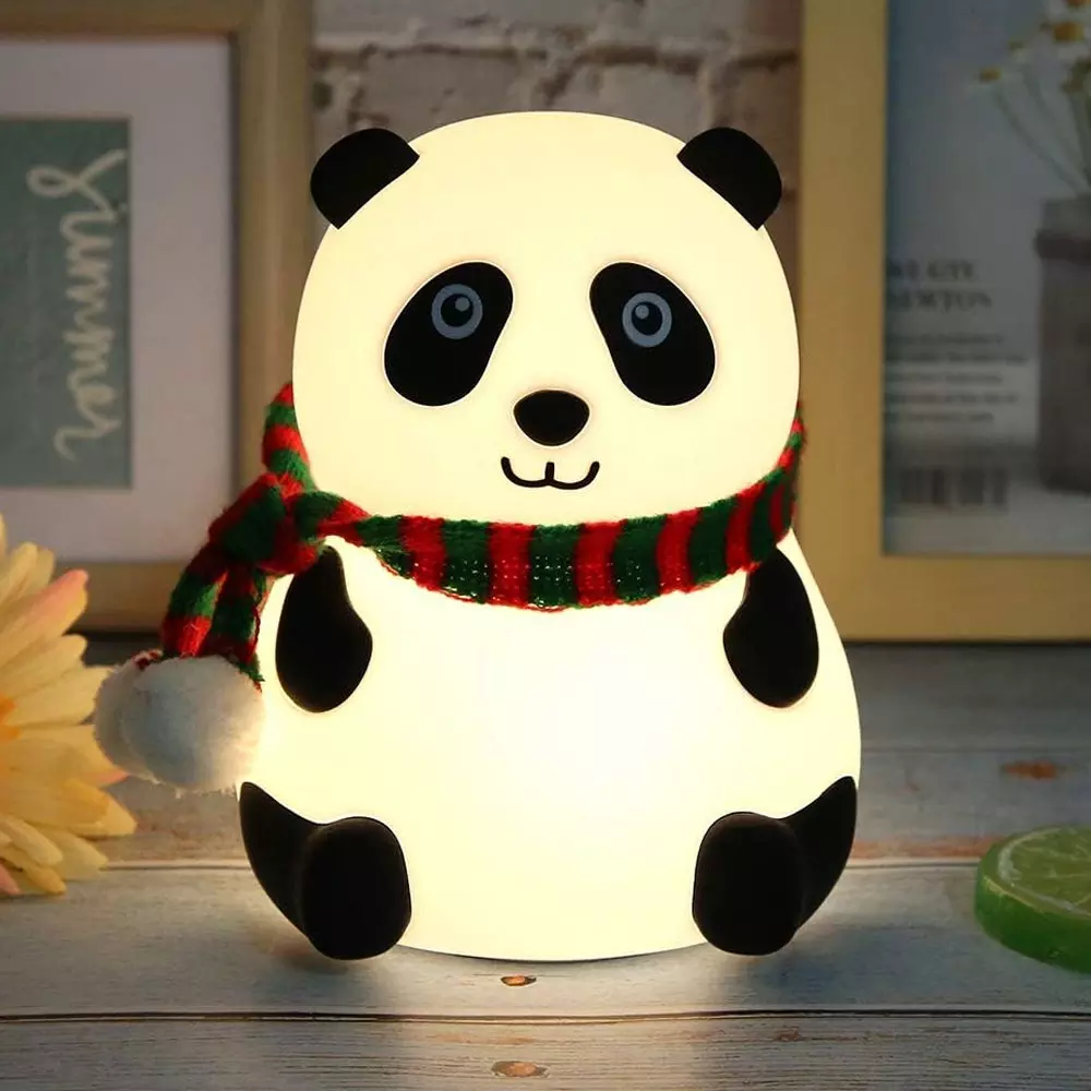 Luminária Led Panda Sentado Touch KREIZ KR103 - Imagem 3