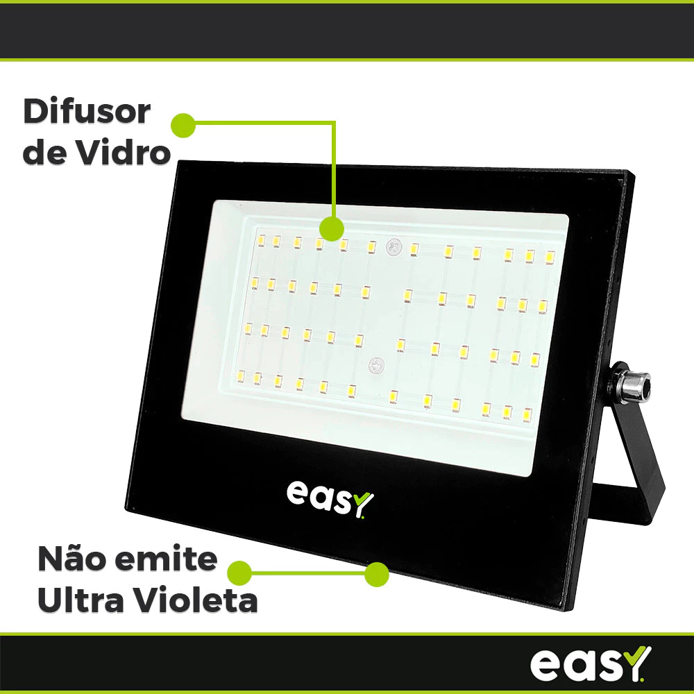 Refletor Led 100w Avant Easy 6,5K - Imagem 2