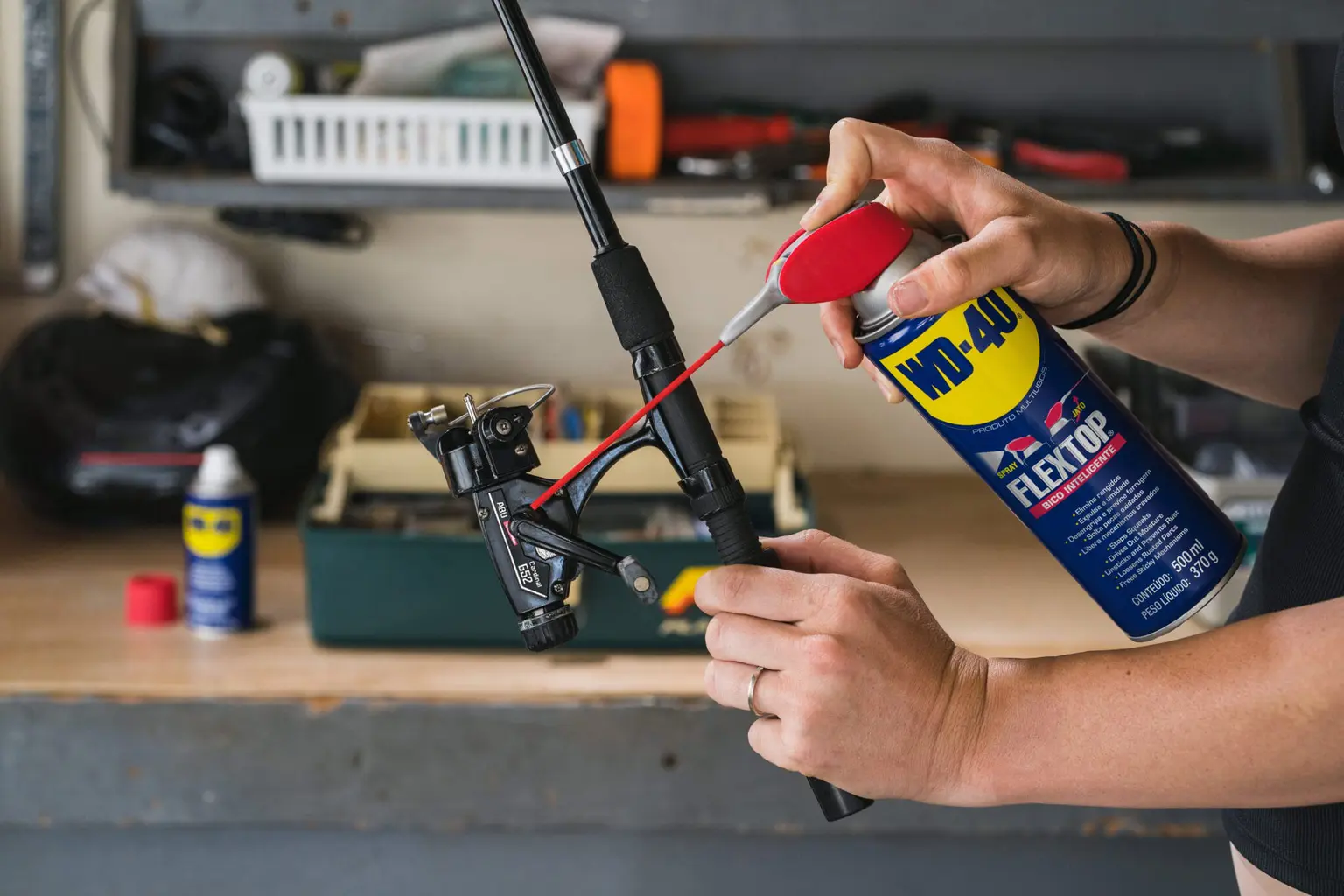 Óleo Lubrificante WD-40 FlexTop 500ml - Imagem 2