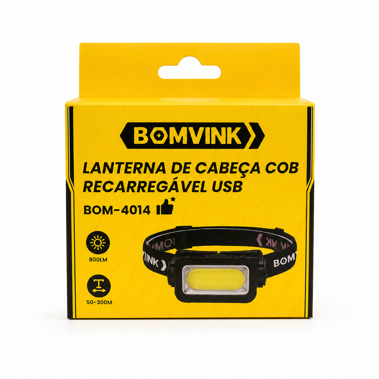 Lanterna de Cabeça Cob BOM-4014 Bomvink - Imagem 4