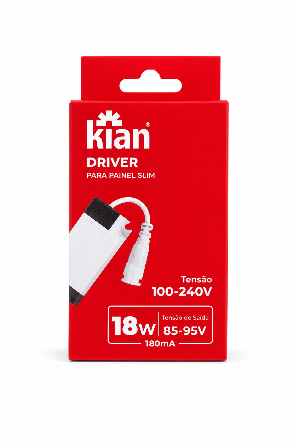 Driver Kian para Painel Slim 18w 100-240v