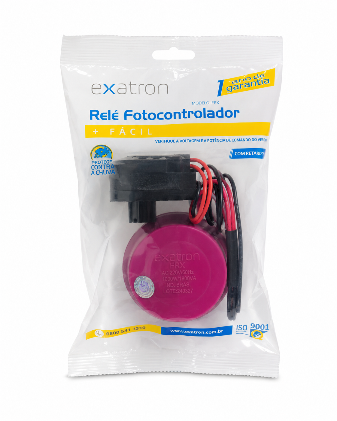 Relé Fotocélulador Exatron