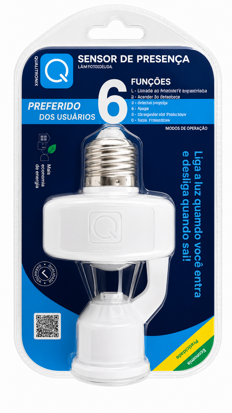 Sensor de Presença Qualitronix